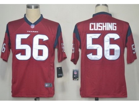 Nike Houston Texans 56 Brian Cushing Red Game NFL Jersey