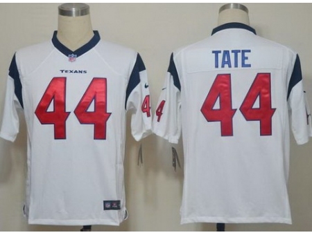 Nike Houston Texans 44 Ben Tate White Game NFL Jersey