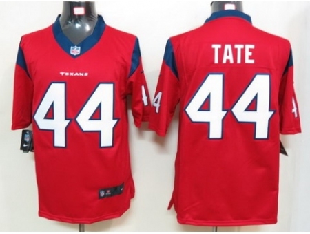 Nike Houston Texans 44 Ben Tate Red Game NFL Jersey