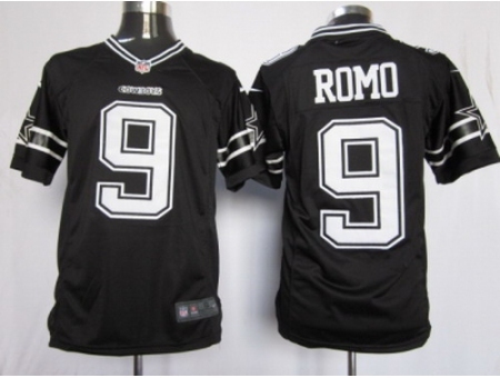 Nike Dallas Cowboys 9 Tony Romo black Limited NFL Jersey