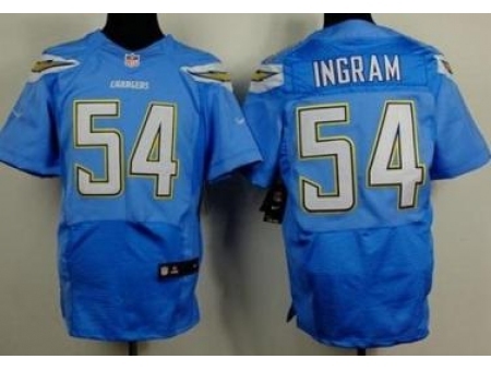 Nike San Diego Chargers 54 Melvin Ingram Blue Alternate Elite NF