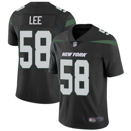 Jets 58 Darron Lee Black Alternate Youth Stitched Football Vapor Untouchable Limited Jersey