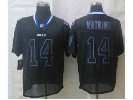 Nike Buffalo Bills 14 Sammy Watkins black Elite lights out NFL Jersey