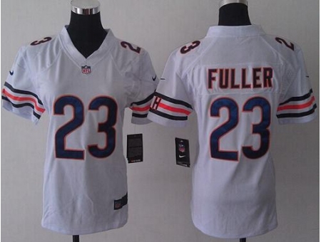 Women's Nike Chicago Bears #23 Kyle Fuller White Stitched NFL Limited Jersey