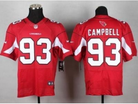 Nike Arizona Cardinals 93 Calais Campbell Red Elite NFL Jersey