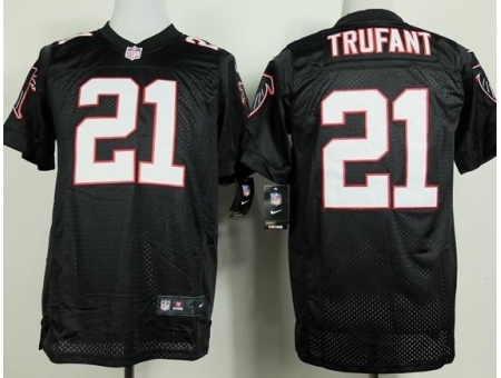 Nike Atlanta Falcons 21 Desmond Trufant Black Elite NFL Jersey