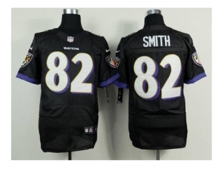 Nike baltimore ravens 82 Torrey Smith black Elite NFL Jersey