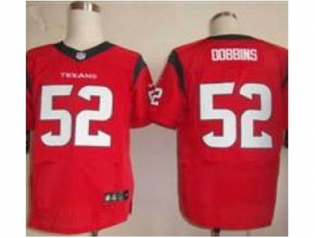 Nike Houston Texans 52 Tim Dobbins red Elite NFL Jersey