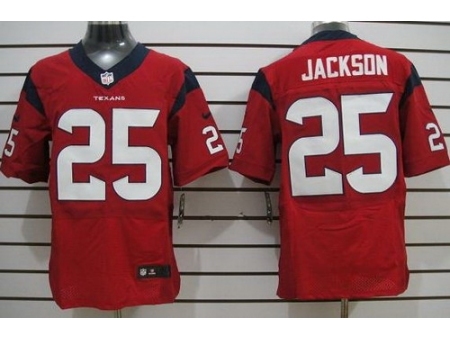 Nike Houston Texans 25 Kareem Jackson Red Elite NFL Jersey