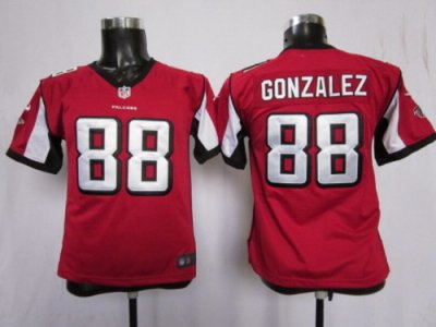 Nike Youth NFL Atlanta Falcons #88 Gonzalez red jerseys