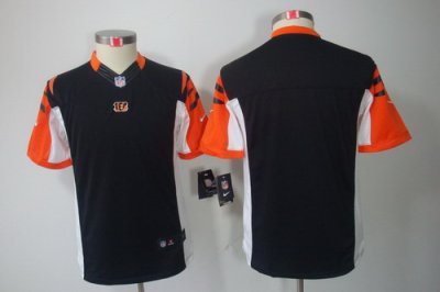 Nike Youth NFL Cincinnati Bengals Blank Black Color[Youth Limited Jerseys]