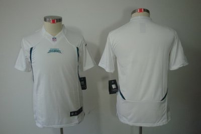 Nike Youth Jacksonville Jaguars Blank White Color[Youth Limited Jerseys]