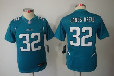 Youth Nike Jacksonville Jaguars #32 Maurice Jones-Drew Green Color[Youth Limited Jerseys]