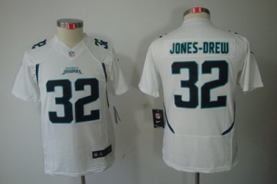 Youth Nike Jacksonville Jaguars #32 Maurice Jones-Drew White Color[Youth Limited Jerseys]