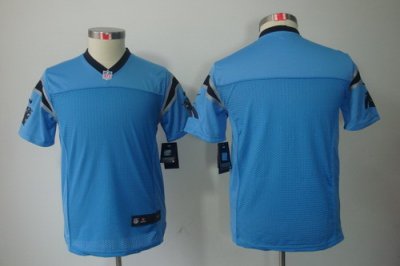 Nike Youth Carolina Panthers Blank Blue Color[Youth Limited Jerseys]