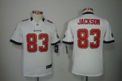 Youth Nike Tampa Bay Buccaneers 83# Vincent Jackson White Color[Youth Limited Jerseys]