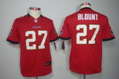 Youth Nike Tampa Bay Buccaneers #27 LeGarrette Blount Red Color[Youth Limited Jerseys]