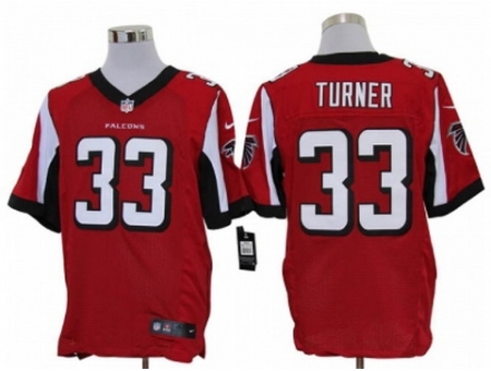 Nike Atlanta Falcons 33 Michael Turner Red Elite NFL Jersey