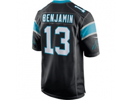 Nike Carolina Panthers 13 Kelvin Benjamin Black Elite NFL Jersey