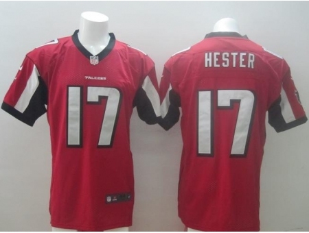 Nike Atlanta Falcons 17 Devin Hester Red Elite NFL Jersey