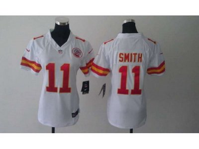 Nike Women NFL Kansas City Chiefs #11 Alex Smith white Jerseys