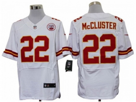 Nike Kansas City Chiefs 22 Dexter McCluster White Elite NFL Jers