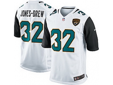 Nike Jacksonville Jaguars 32 Maurice Jones-Drew White Game New NFL Jersey