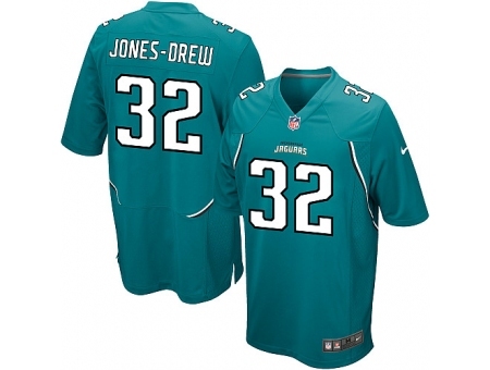 Nike Jacksonville Jaguars 32 Maurice Jones-Drew Green Game NFL Jersey