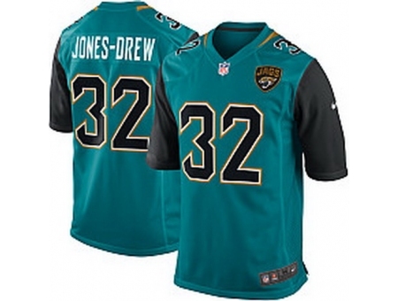 Nike Jacksonville Jaguars 32 Maurice Jones-Drew Green Game New NFL Jersey