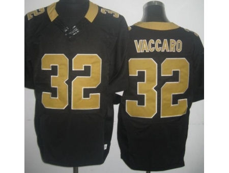 Nike New Orleans Saints 32 Kenny Vaccaro Black Elite NFL Jersey