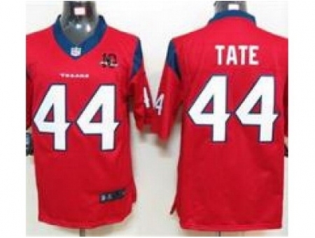 Nike Houston Texans 44 Ben Tate red Limited W 10th Patch NFL Jersey