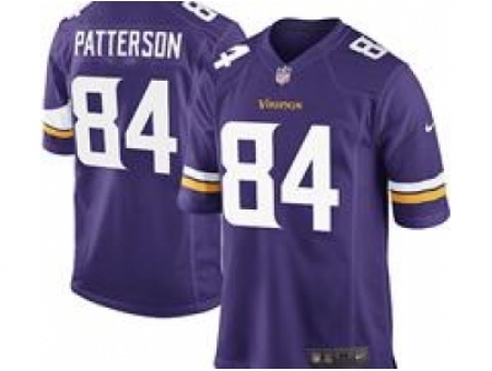 Nike Minnesota Vikings 84 Cordarrelle Patterson Purple Game NFL Jersey