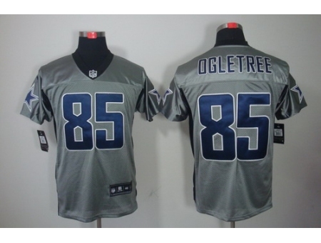 Nike Dallas Cowboys 85 Kevin Ogletree Grey Elite Shadow NFL Jersey