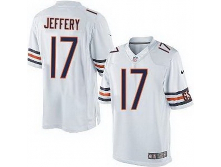 Nike Chicago Bears 17 Alshon Jeffery White Limited NFL Jersey