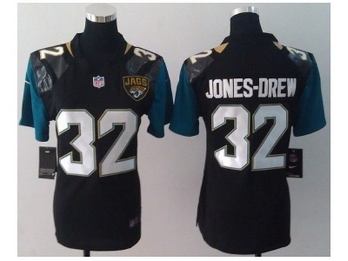 Nike Women Jacksonville Jaguars #32 Maurice Jones-Drew Black Jer