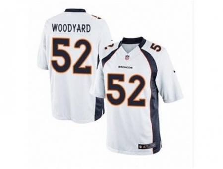 Nike Denver Broncos 52 Wesley Woodyard white Limited NFL Jersey