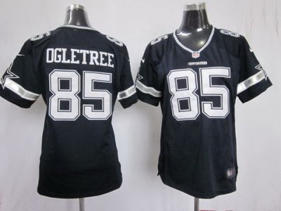 Women Nike Dallas Cowboys #85 Kevin Ogletree Blue NFL Jerseys