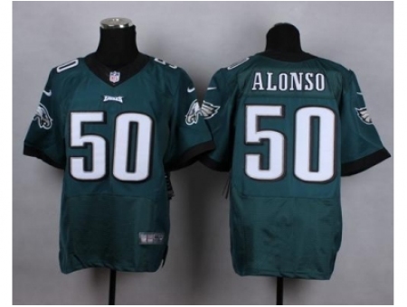 Nike Philadelphia Eagles 50 Kiko Alonso green Elite NFL Jersey