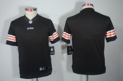 Youth Nike Cleveland Browns Blank Brown Color[Youth Limited Jerseys]