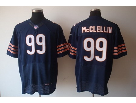 Nike Chicago Bears 99 Shea McClellin Blue Elite NFL Jersey