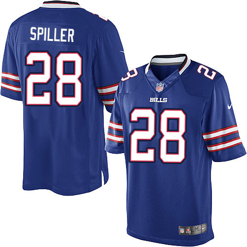 C.J. Spiller Youth Jersey - Stitched Limited Nike Buffalo Bills 