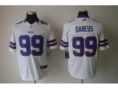 Nike Buffalo Bills 99 Marcell Dareus White Limited NFL Jersey