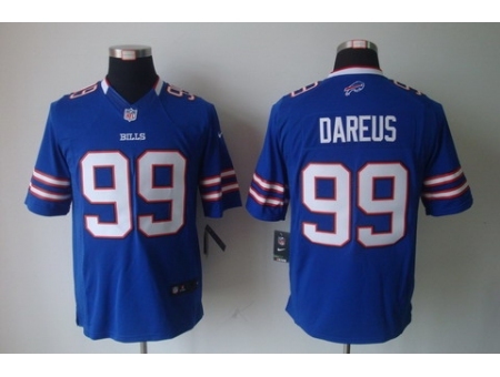 Nike Buffalo Bills 99 Marcell Dareus Blue Limited NFL Jersey