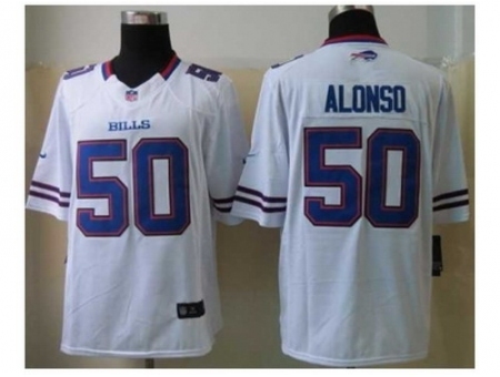 Nike Buffalo Bills 50 Kiko Alonso White Limited NFL Jersey