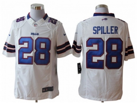 Nike Buffalo Bills 28 C.J. Spiller Limited White NFL Jersey