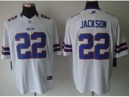 Nike Buffalo Bills 22 Fred Jackson White Limited NFL Jersey