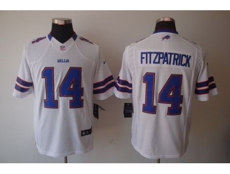 Nike Buffalo Bills 14 Ryan Fitzpatrick White Limited NFL Jersey