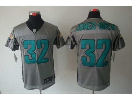 Nike Jacksonville Jaguars 32 Maurice Jones-Drew Grey Elite Shadow NFL Jersey