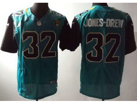 Nike Jacksonville Jaguars 32 Maurice Jones-Drew Green Elite New NFL Jersey