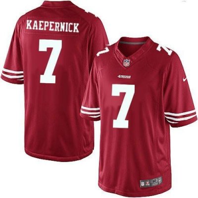 Youth Nike San Francisco 49ers 7 Colin Kaepernick Limited Red NF
